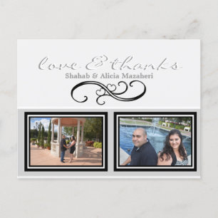 CUTE Thank you Custom Postcard