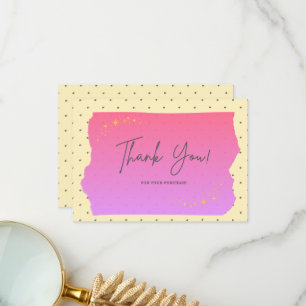 Cute Thank You For Your Purchase Card