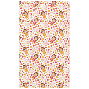 Cute Thank You Thanksgiving Tablecloth