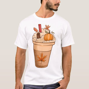 Cute thanksgiving cute pumpkin autumn Coffe T-Shirt