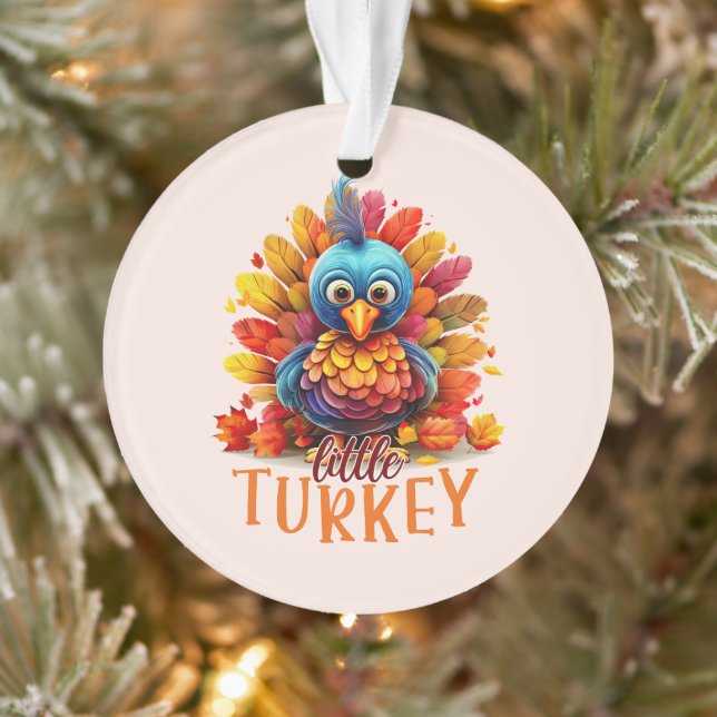 Cute Thanksgiving Turkey Ornament (Tree)