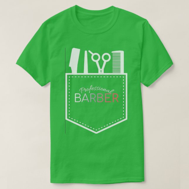 Cute The Barber Life Professional Barbershop Good  T-Shirt (Design Front)