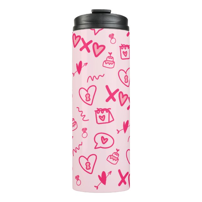 cute thermal tumbler (Front)
