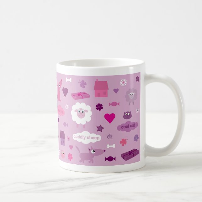 Cute things for girls mug (Right)