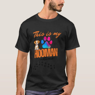 Cute This is My Hooman Costume for Dog Lovers T-Shirt