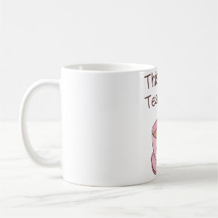 Cute This Is My Tea Shirt Doodle Pun Coffee Mug