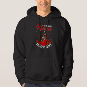 Cute This Is My Valentine Pajama Australian Cattle Hoodie