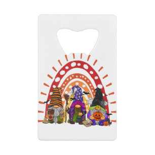 Cute Three Rainbow Gnomes Halloween Autumn Fall Pu