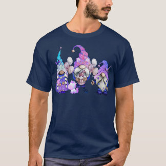 Cute Three Unicorn Gnomes Tomtenisse Gnome Lovers  T-Shirt