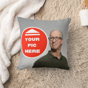 Cute! Throw Pillow - Personalised - 16" x 16"