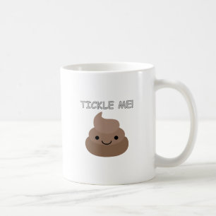 Cute Tickle Me Poop Emoji Coffee Mug