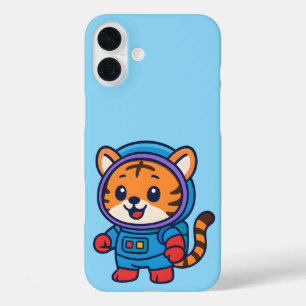Cute Tiger Astronaut Phone Case all device