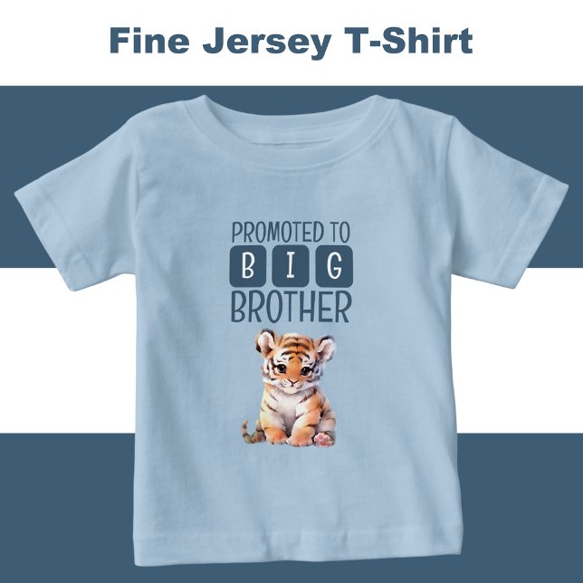 Cute tiger big brother blue baby T-Shirt (Creator Uploaded)