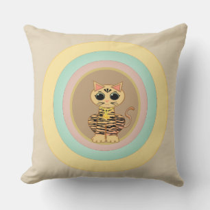 Cute Tiger Cat Cushion