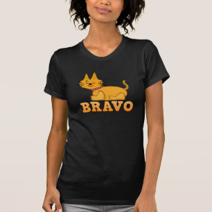 Cute tiger cub cat animal pet brave bravo cartoon T-Shirt