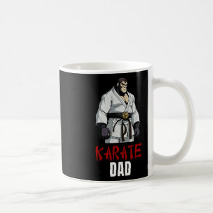 Cute Tiger Karate Dad - Funny Martial Arts Super D Coffee Mug