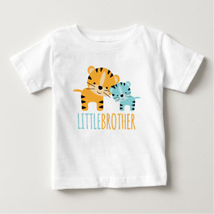 Cute Tiger "Little Brother" Baby T-Shirt