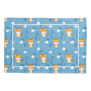 Cute Tiger Pattern Pillowcase for Young Child