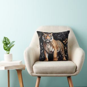 Cute Tiger Personalize Gift With Your Own Design Cushion