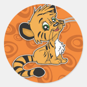 Cute Tiger Sticker