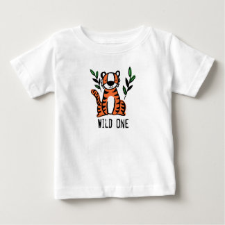 Cute Tiger Wild One Baby T-Shirt