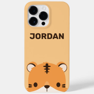 Cute Tiger with Personalised Name Case-Mate iPhone 14 Pro Max Case