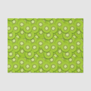cute tiled kiwi fruit party pattern  tissue paper