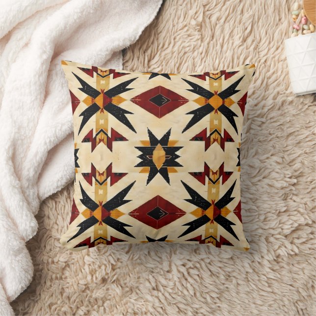 Cute tiled Southwestern pattern  Cushion (Blanket)