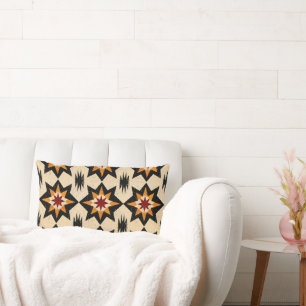Cute tiled Southwestern pattern Lumbar Cushion