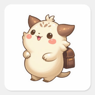 Cute Tiny Adventurer Character Sticker Sheet