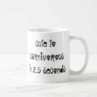 Cute to Carnivorous in 2.5 Seconds! Team Abbey Mug