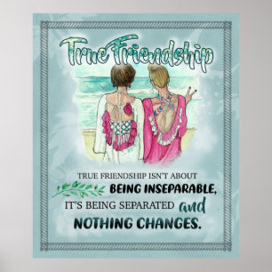 Cute To My Best Friend Gift Happy Valentine's Poster