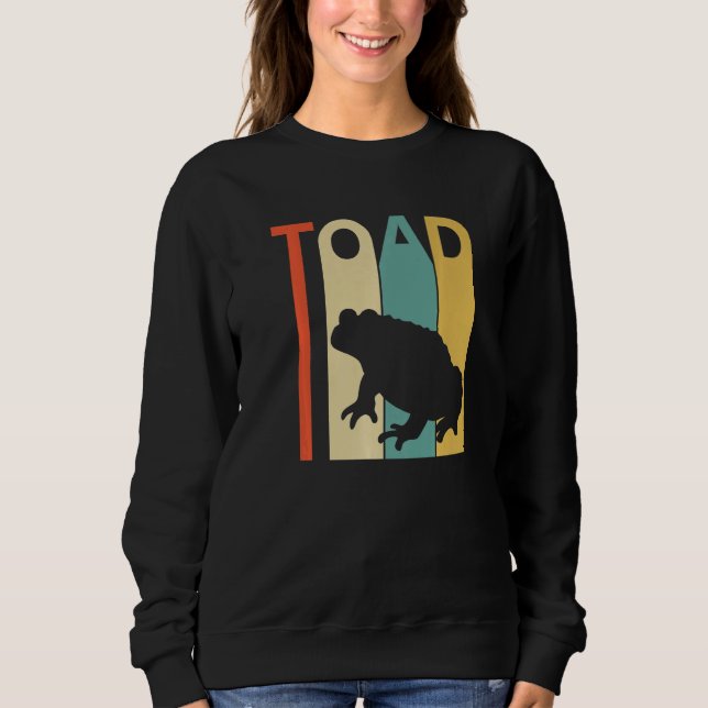 Cute Toad Animal   Sweatshirt (Front)