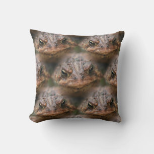 Cute Toad Face Animal Pattern Cushion