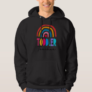 Cute Toddler Teacher Daycare Provider Pre K Presch Hoodie