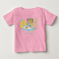 Cute Toddler Toy Tea Party T-Shirt