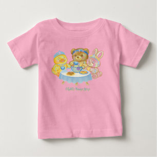 Cute Toddler Toy Tea Party T-Shirt
