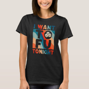 Cute Tofu Vegan Vegetarian I Want Tofu Tonight Cos T-Shirt