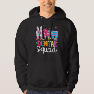 Cute Tooth Dental Squad Dental Assistant Eggs East Hoodie
