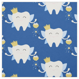 Cute Tooth Fairy Fabric