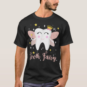 Cute Tooth Fairy Halloween Costumes Womens Dentist T-Shirt
