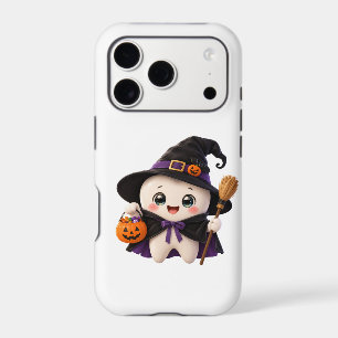 Cute Tooth Witch Halloween iPhone 17 Pro Case