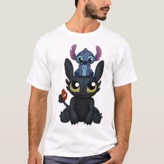 Cute toothless stitch  T-Shirt