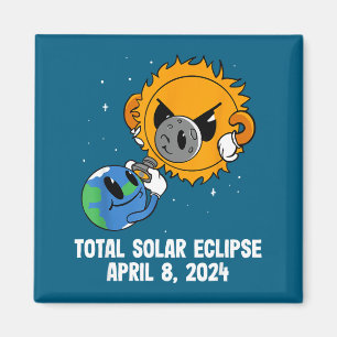 Cute Total Solar Eclipse Youth America Magnet