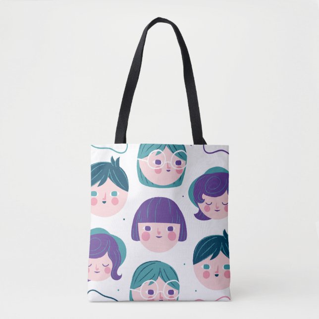 Cute tote bag for her (Front)