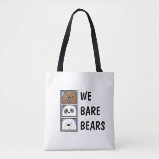 Cute Tote Bag We Bare Bears