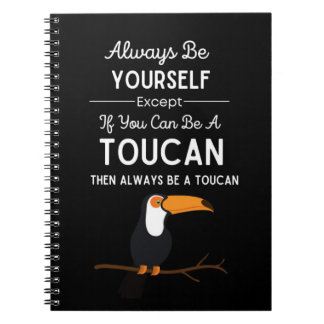 Cute Toucan Gifts Jungle Bird Exotic Rainforest Notebook