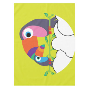 Cute Toucan Love Toucans Funny Birds Mug Tablecloth