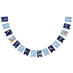 Cute train engine bunting
