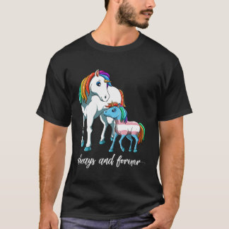 Cute Transgender Unicorn Mama T-Shirt